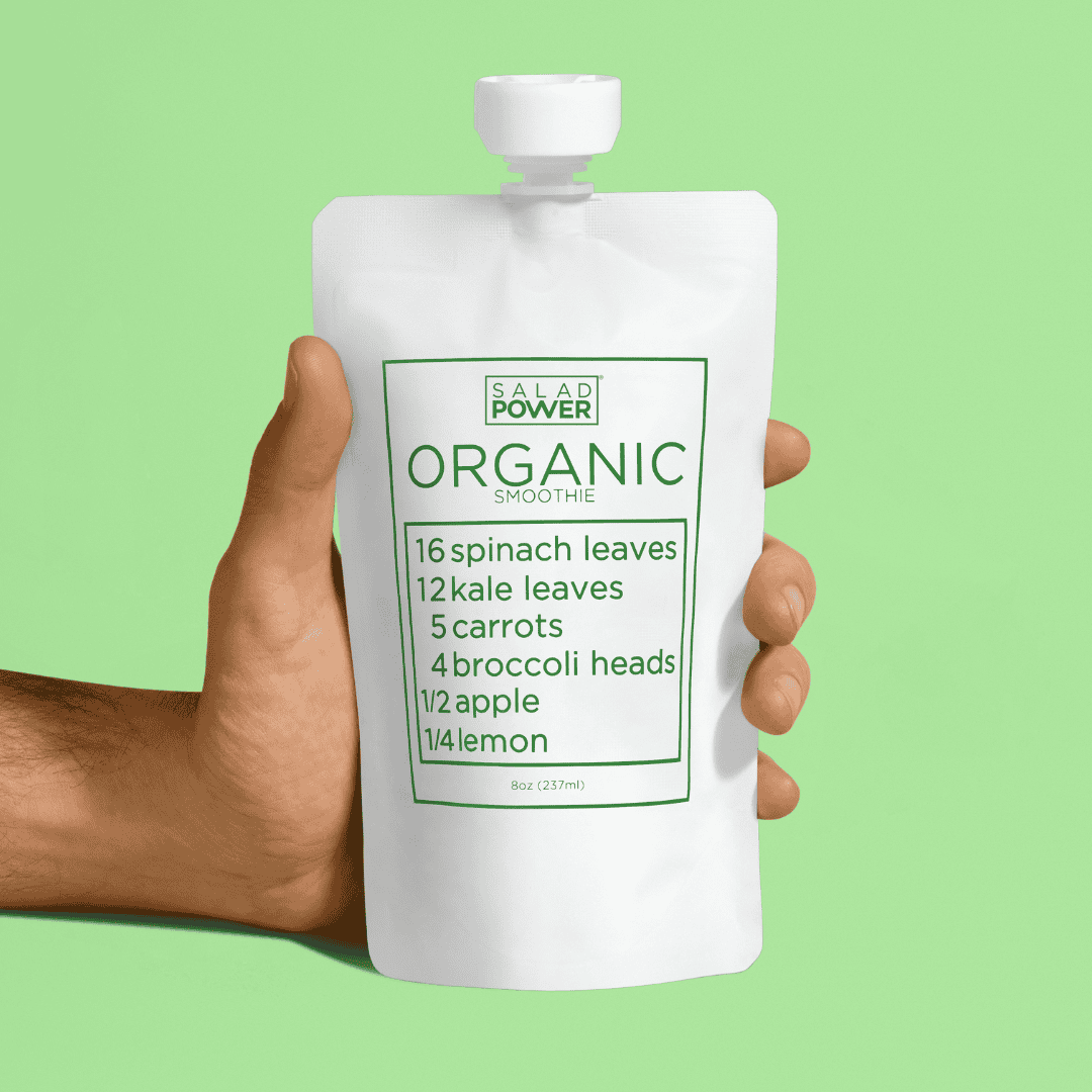 SaladPower Organic Smoothies 6 Pouches