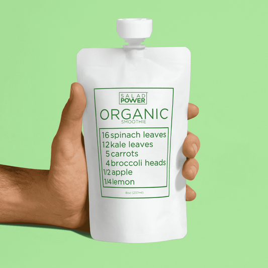 SaladPower Organic Smoothies 6 Pouches
